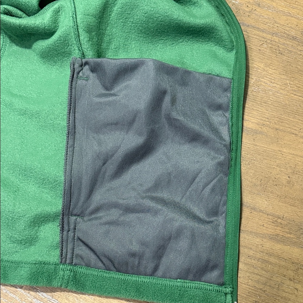 New Columbia Sportswear Forest Green Collegiate Oregon Ducks Flanger Fleece Vest - Picture 5 of 8